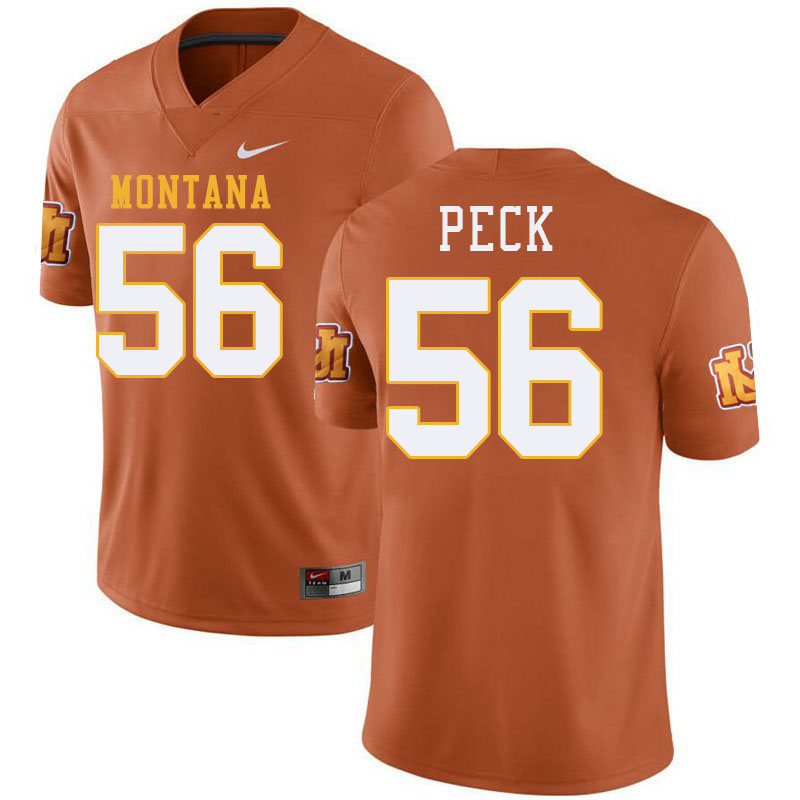 Hunter Peck Montana Jersey,University Of Montana Grizzlies #56 Hunter Peck Jersey Stitched-Throwback